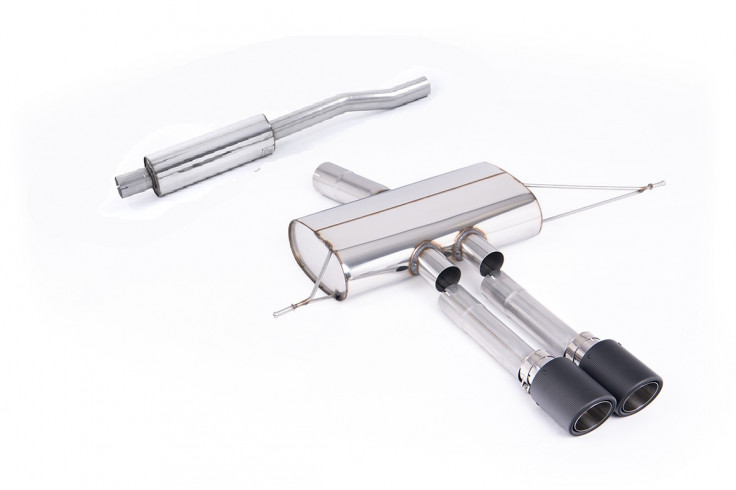 GPF-Back Sport Exhaust Mini Cooper S F66 2.0T B48 Milltek Sport - Resonated / Carbon Tips