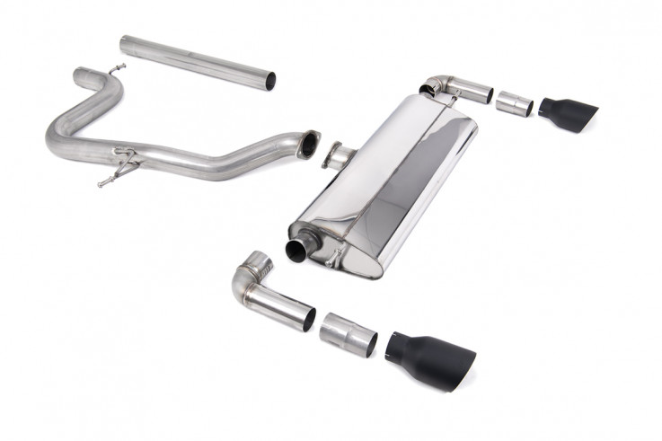 Catback exhaust Cupra Leon R 310hp Milltek Sport - Black tips