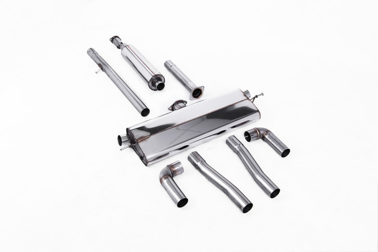 Catback exhaust Octavia 4 RS 1.4 eTSI 180kW Milltek Sport - Resonated