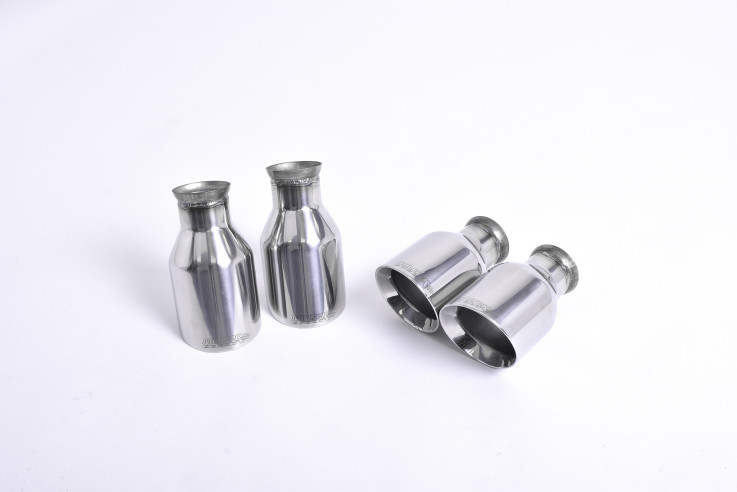 Koncovky výfuku Porsche Cayenne Turbo 4.8T V8 500hp E2 Milltek Sport