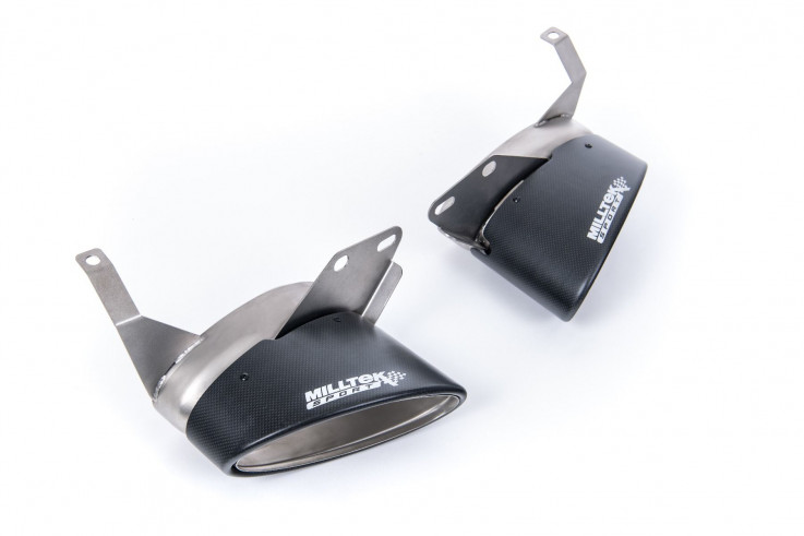 Carbon tips Audi RS6 C8 4.0 V8 bi-turbo  Performance Edition (OPF/GPF Models) Milltek Sport