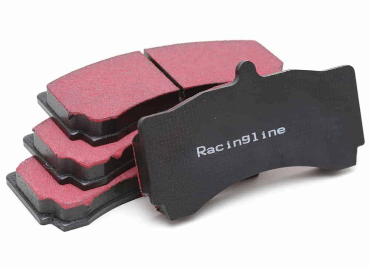 Náhradní brzdové destičky pro 6-pístkové Racingline brzdový kit Stage 3 - verze ROAD