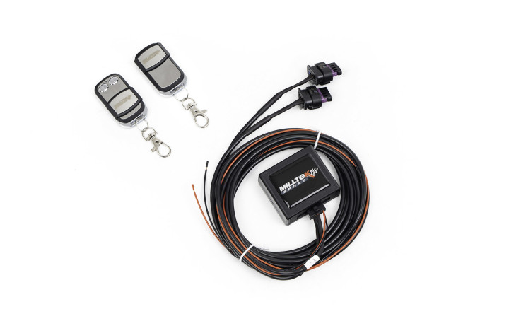 Catback výfuk BMW M3 E90 sedan - Milltek Sport - V2 klapkový systém / leštěné koncovky