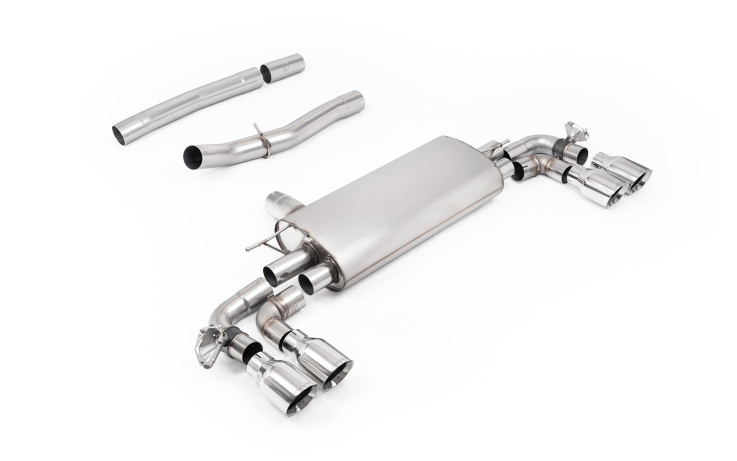Valved OPF/GPF-back Exhaust BMW M135i xDrive F70 2024+ Milltek Sport - Polished Tips