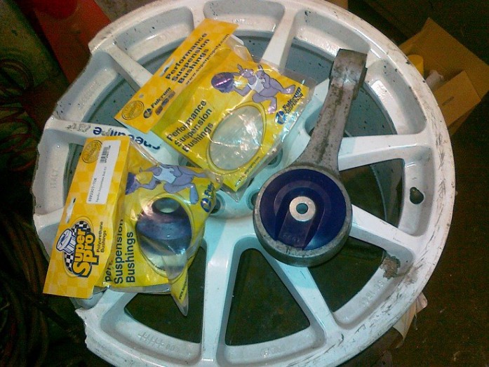 SuperPro - Spodní silentblok motoru Fabia / Polo / Ibiza - závodní verze