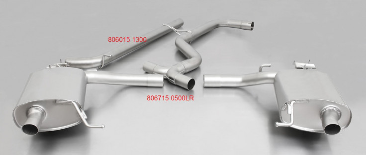 Klapkový turboback výfuk Škoda Octavia 3 RS 5E 2,0 TSI Remus