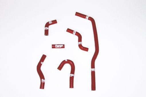 Silikonové hadice k uhlíkovému filtru 1.8T 210/225hp FM225CC Forge Motorsport - Červené