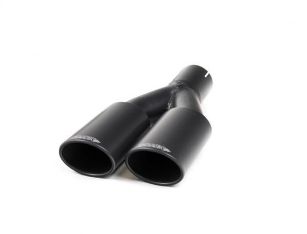 Catback výfuk VW Golf 7 R Variant 2.0 TSI 310PS (facelift 2017->) Milltek Sport - bez rezonátoru / černé koncovky