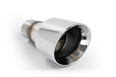 Catback výfuk VW Golf 7 GTD 2,0 TDI Milltek Sport - s rezonátorem / leštěné koncovky GTI style