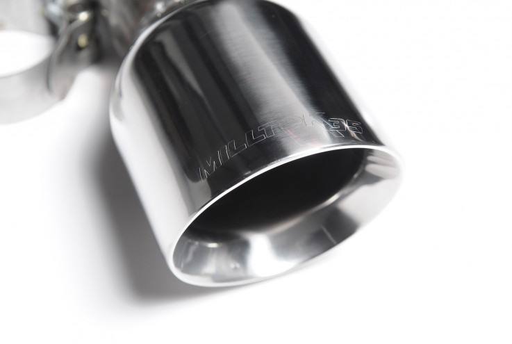 Turboback Exhaust VW Golf 6 GTI EDICE 35 2,0 TSI Milltek Sport - With Catalyst / Resonated / polished tips