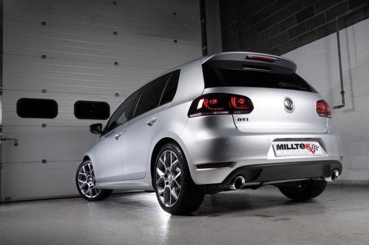 Turboback Exhaust VW Golf 6 GTI EDICE 35 2,0 TSI Milltek Sport - With Catalyst / Resonated / polished tips