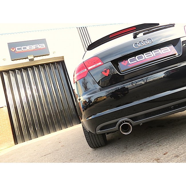 Cobra Sport Cat Back výfuk pro AUDI A3 (8P) 2.0 TDI Sportback - koncovka TP38