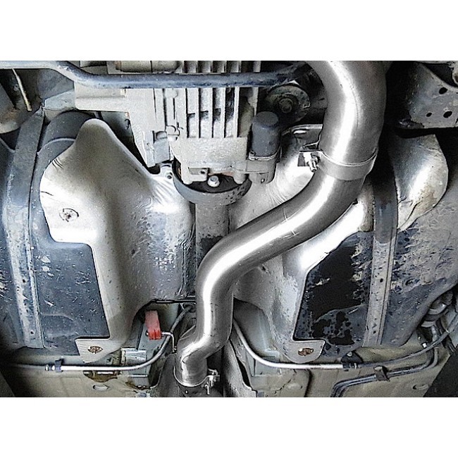 Cobra Sport Cat Back výfuk AUDI TTS (8J) Quattro Coupé - s rezonátorem, koncovky YTP20