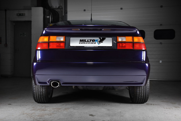 Catback sportovní výfuk VW Corrado 2.9 VR6 1992-1995 Milltek Sport - Bez rezonátoru