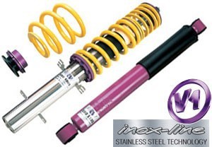 KW Variant 1 INOX stavitelný podvozek BMW M3 E46 