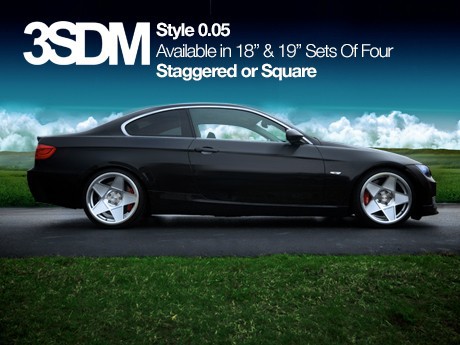 3SDM 0.05 Alu kola 9,5x19 5x120 ET40 Stříbrné