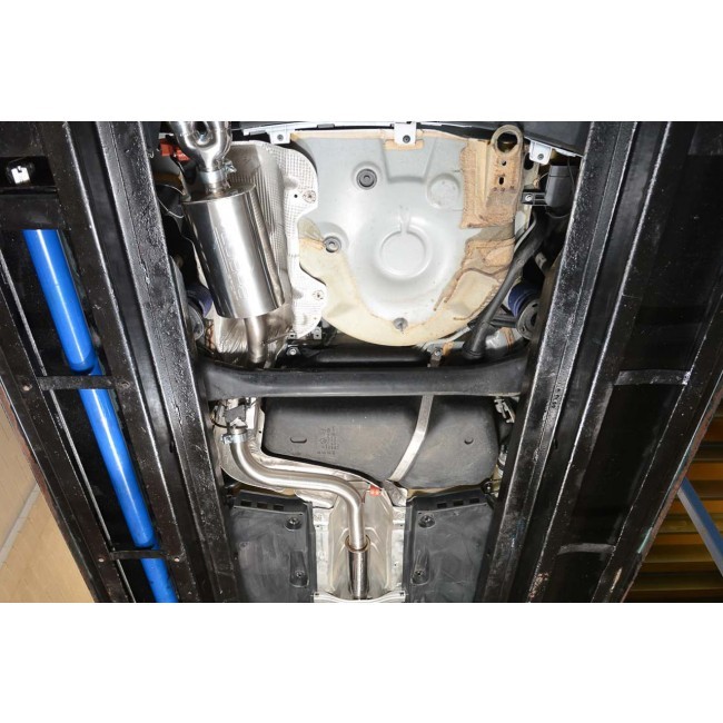 Cobra Sport Cat Back výfuk pro VW Polo GTI 1.8 TSI - bez rezonátoru, koncovka YTP18