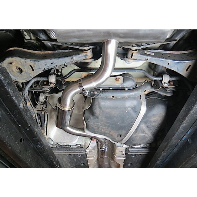 Cobra Sport Cat Back výfuk SEAT Leon Cupra R (1P) 2.0 TSI - s rezonátorem, koncovky TP34