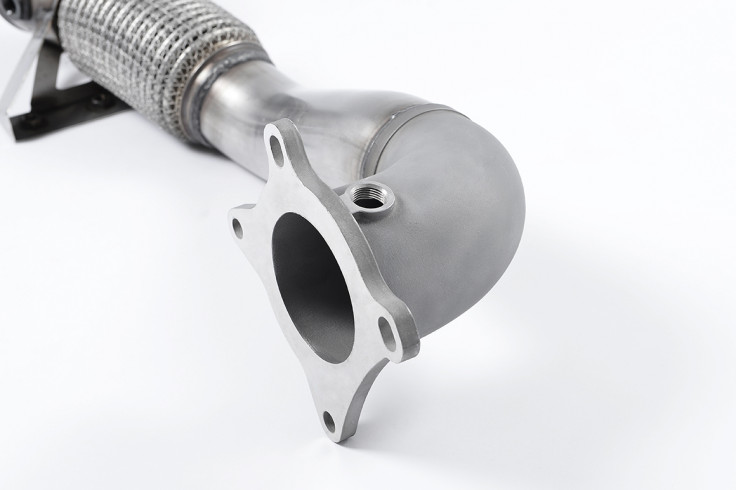 Turboback výfuk VW Golf V GTI 2.0 TFSI Milltek Sport - s katalyzátorem / s rezonátorem / černé koncovky