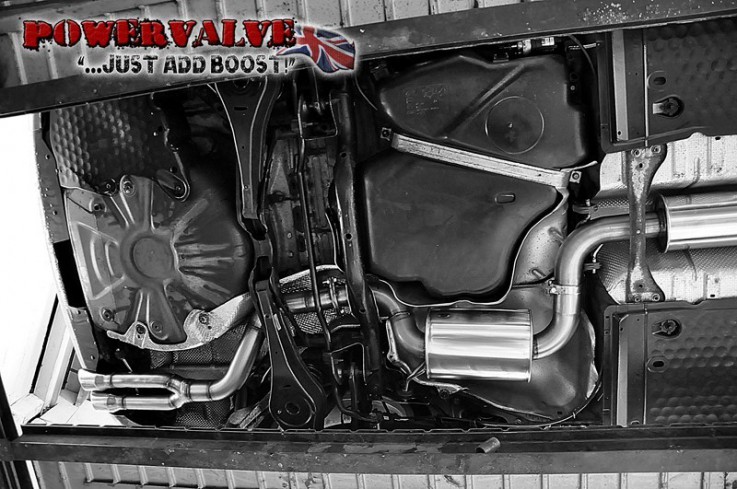 BCS Automotive Turbo Back výfuk Škoda Octavia II RS 2,0 TFSI & TSI - Sport Cat 200