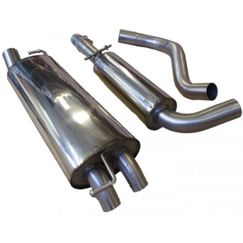 Catback výfuk SEAT Leon Cupra 1.9 TDI Milltek Sport - s rezonátorem / skryté koncovky