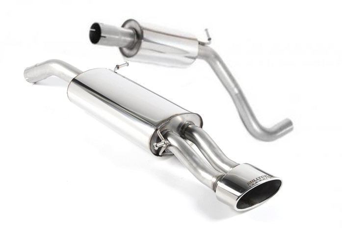 Catback výfuk SEAT Ibiza 6L 1.9 TDI Milltek Sport - s rezonátorem / leštěná oválná koncovka