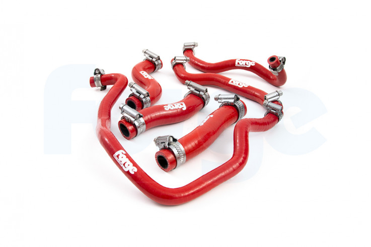 Forge Motorsport Coolant hose kit for Honda Civic Type R FK8 - red