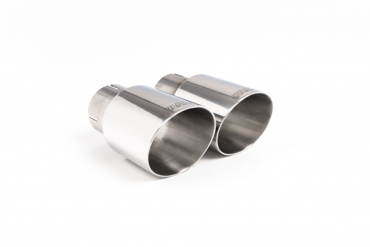 Catback výfuk AUDI A4 B6 quattro 1.8T (190 PS) Milltek Sport - s rezonátorem / leštěné koncovky GT90