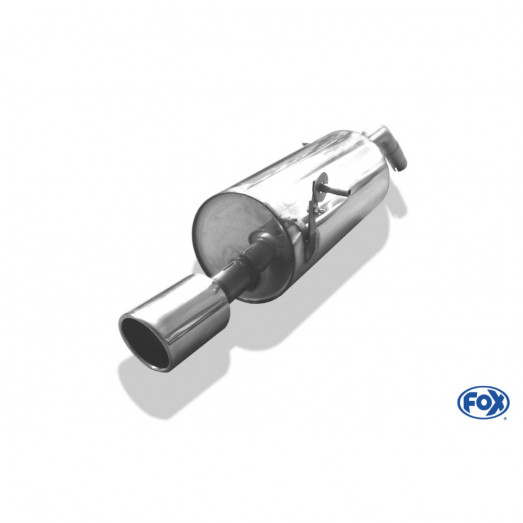 Koncový sportovní tlumič výfuku Citroen DS3 100mm koncovka