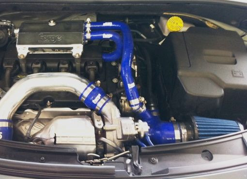 Forge Motorsport Oil catch tank kit Peugeot 207 GTI Peugeot and Citroen DS3 - blue