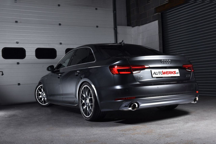 1. díl výfuku AUDI A4 B9 quattro 2.0 TFSI Downpipe Milltek Sport - se sportovním katalyzátorem