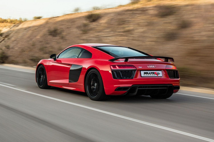 Klapkový catback výfuk AUDI R8 V10 5.2 Plus Milltek Sport