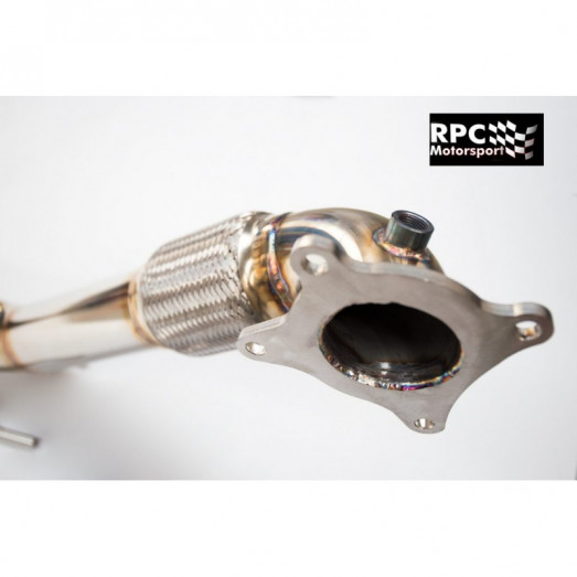RPC Motorsport První díl výfuku Downpipe 1,8 & 2,0 TFSI TSI 4x4 - spojení s 70mm výfukem
