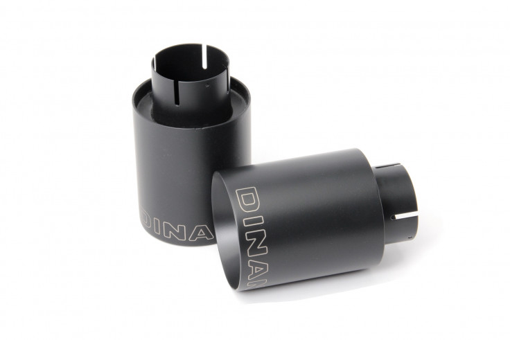 DINAN Sportovní klapkový koncový tlumiče výfuku BMW M550i G30 Černé koncovky