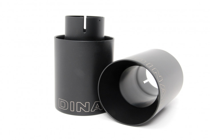 DINAN Sportovní klapkový koncový tlumiče výfuku BMW M550i G30 Černé koncovky