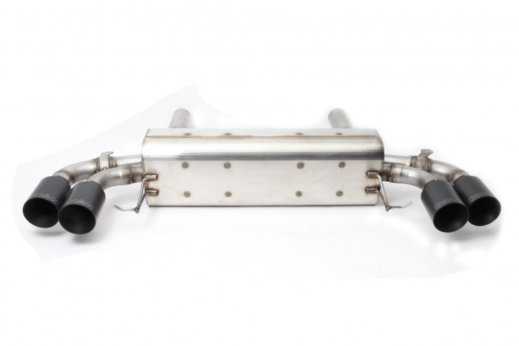 DINAN Sportovní klapkový koncový tlumiče výfuku BMW M550i G30 Černé koncovky