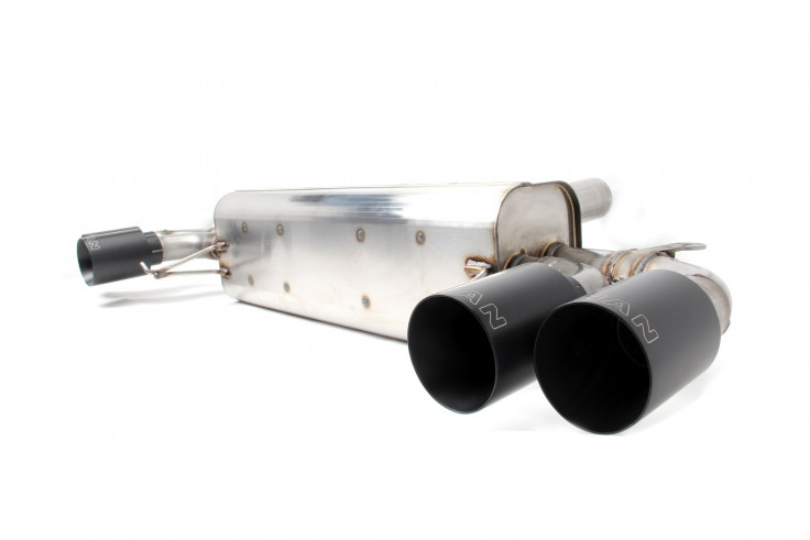 DINAN Sportovní klapkový koncový tlumiče výfuku BMW M550i G30 Černé koncovky