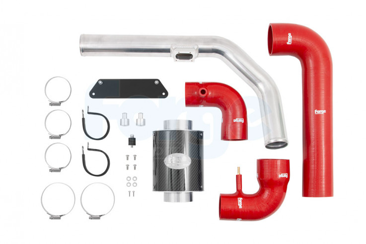 Forge Motorsport Induction Kit for Suzuki Swift Sport 1.4 Turbo ZC33S - alloy pipe/red hoses