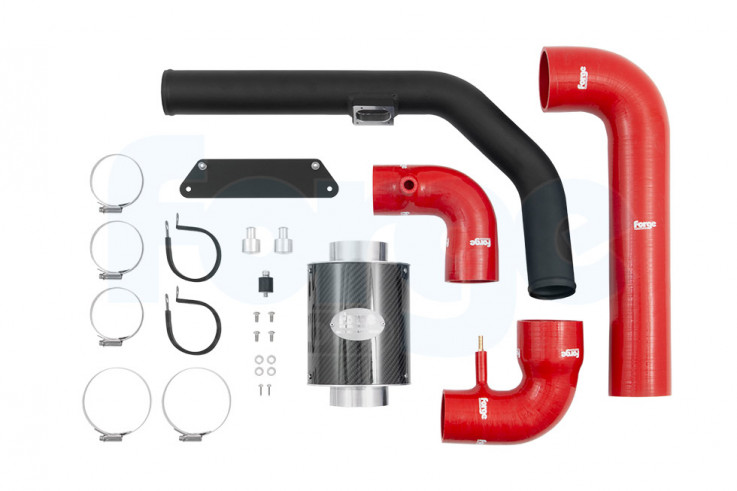 Forge Motorsport Induction Kit for Suzuki Swift Sport 1.4 Turbo ZC33S - black pipe/red hoses