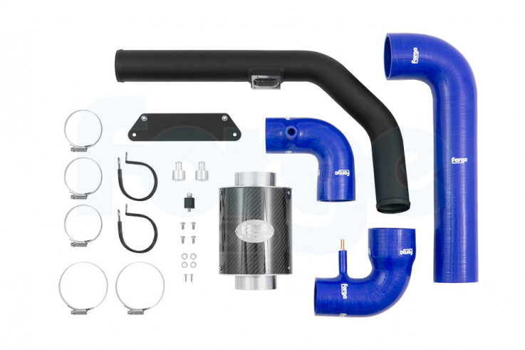 Forge Motorsport Kit sání pro Suzuki Swift Sport - černý práškový lak/modré hadice