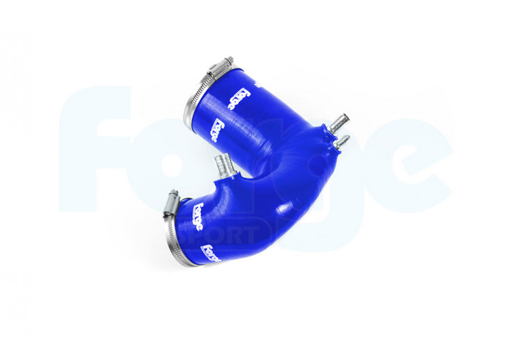 Forge Motorsport Silikonová sací hadice k turbodmychadlu Fiat 500/595/695 Turbo Garrett - modrá