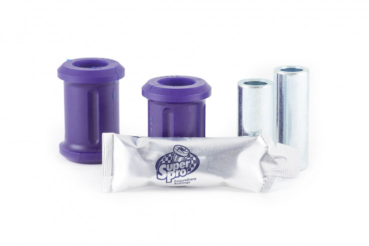 Sportovní tvrdší silentbloky přední nápravy se zvětšeným záklonem Škoda Fabia VW Polo SEAT Ibiza AUDI A1