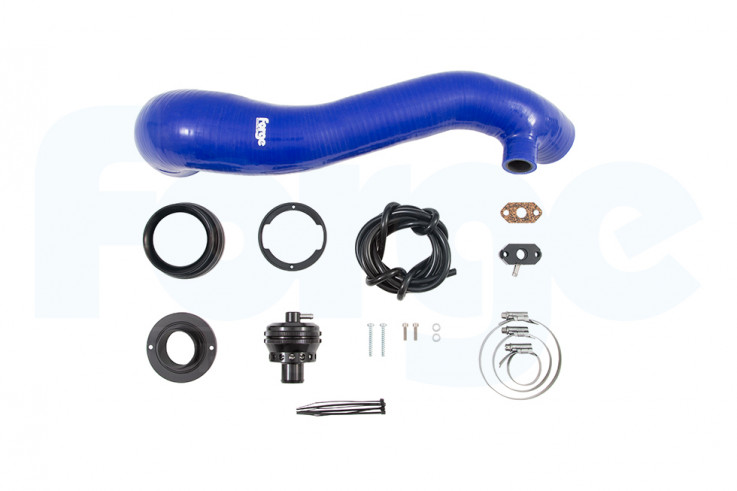 Forge Motorsport Blow off valve kit for Audi Seat Škoda VW 1.5 TSI - blue hoses