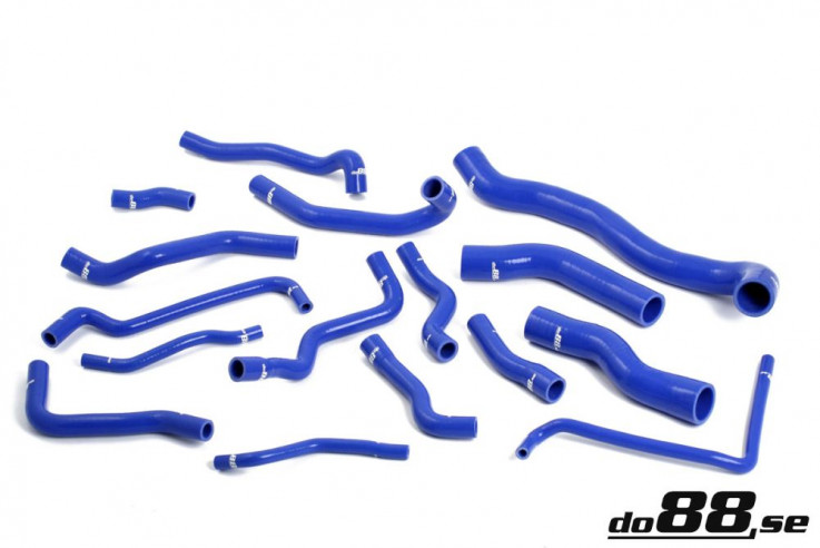 Do88 set silikonových hadic vedení chladící kapaliny 1,8 & 2,0 TSI - Modré