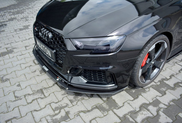 Maxton Design Spoiler předního nárazníku Racing Audi RS3 8V Sportback Facelift V.1
