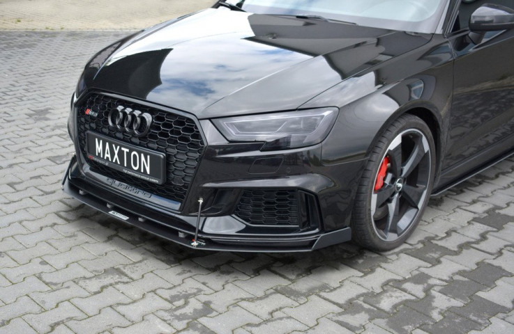 Maxton Design Spoiler předního nárazníku Racing Audi RS3 8V Sportback Facelift V.2