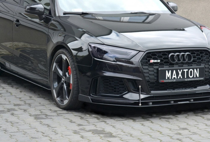 Maxton Design Spoiler předního nárazníku Racing Audi RS3 8V Sportback Facelift V.2
