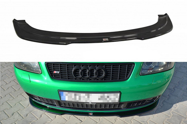 Maxton Design Spoiler předního nárazníku Audi S3 8L - černý lesklý lak
