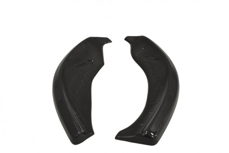 Maxton Design Boční lišty zadního nárazníku Audi S3 8L - texturovaný plast