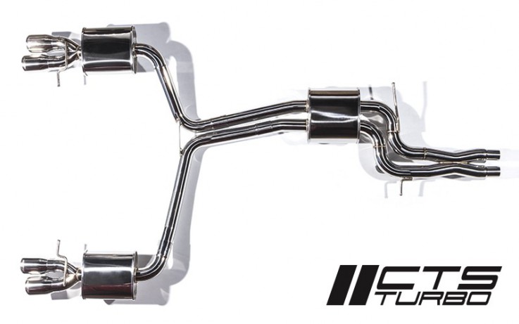 CTS Turbo Catback výfuk AUDI S4 B8 3,0 TFSI V6